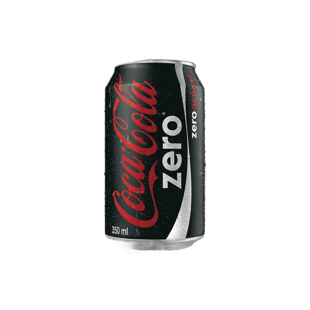 Refresco gaseado dietético Coca Cola Zero