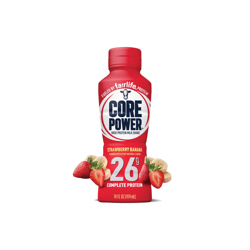 [022] Leche saborizada con proteína Core Power Strawberry Banana 26 g Proteina