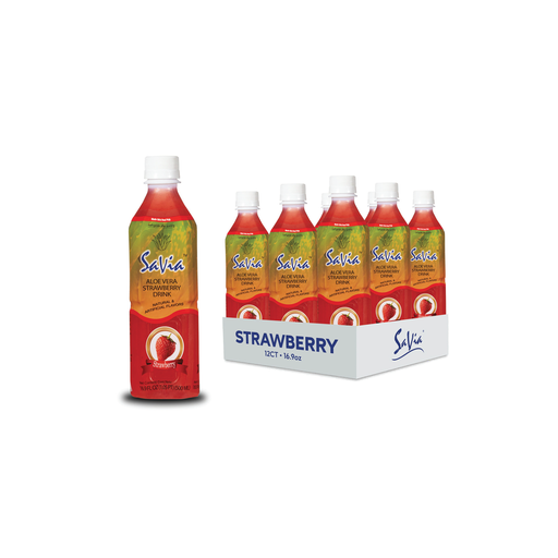 [041] Bebida de frutas Savia Aloe Vera Drink Strawberry