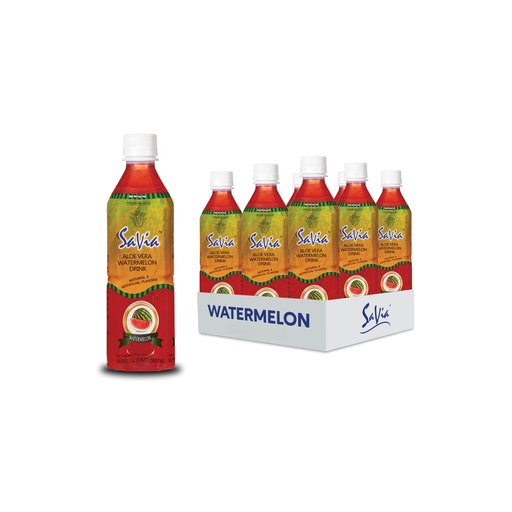 [043] Bebida de frutas Savia Aloe Vera Drink Watermelon