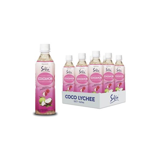 [044] Bebida de frutas Savia Coconut Drink with Lychee